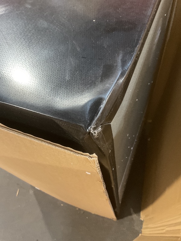 Photo 1 of **DAMAGED CORNER**Avanti 3.3 Cu. Ft. Mini Fridge Compact Refrigerator with Adjustable Temperature, Removable Shelves, Chiller Compartment wiith Flush-Back Design, 3.3 cu.ft., Black