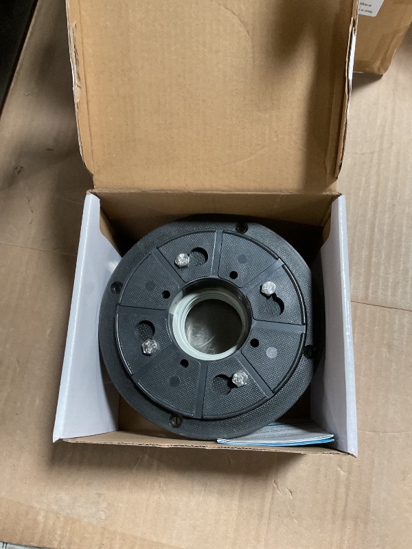 Photo 1 of ***SLIGHT DAMAGE***Kuaisailsk 6-Inch Square Shower Drain, Brushed Nickel Floor Drain with Flange, 304 Stainless Steel Bathroom 2-in-1 Tile Drain