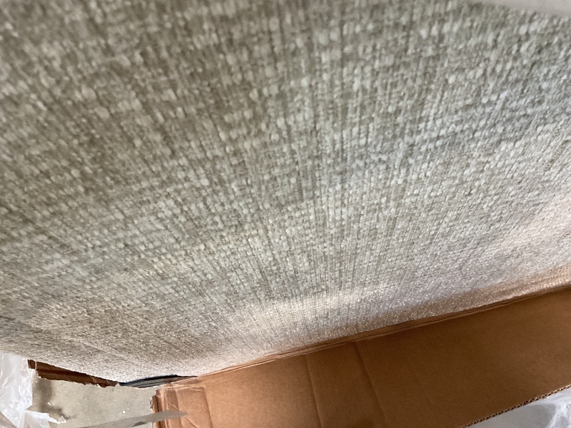 Photo 1 of ** DIRT FROM TRANSPORT**Signature Design by Ashley Monaghan Vintage Loveseat with Accent Pillows, Reversible Cushions and Rolled Arms, Beige