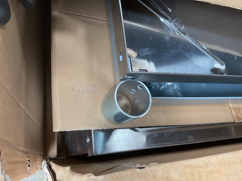 Photo 1 of ** dirt from transport**KoolMore 4-Pan Open Well Commercial Electric Stainless Steel Steam Table Food Warmer for Buffets with Undershelf, Warming Control Knobs, and Front Serving Area [120V] (KM-OWS-4), Silver