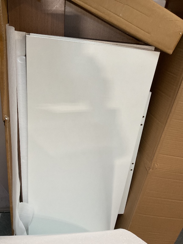 Photo 1 of ** two boxes**YITAHOME 52" Farmhouse Coffee Bar Cabinet with Storage, Buffet Cabinet with Goblet Holder, 5 Hooks, Power Outlets, Sideboard Cabinet with Sliding Barn Doors for Kitchen & Living Room (White)