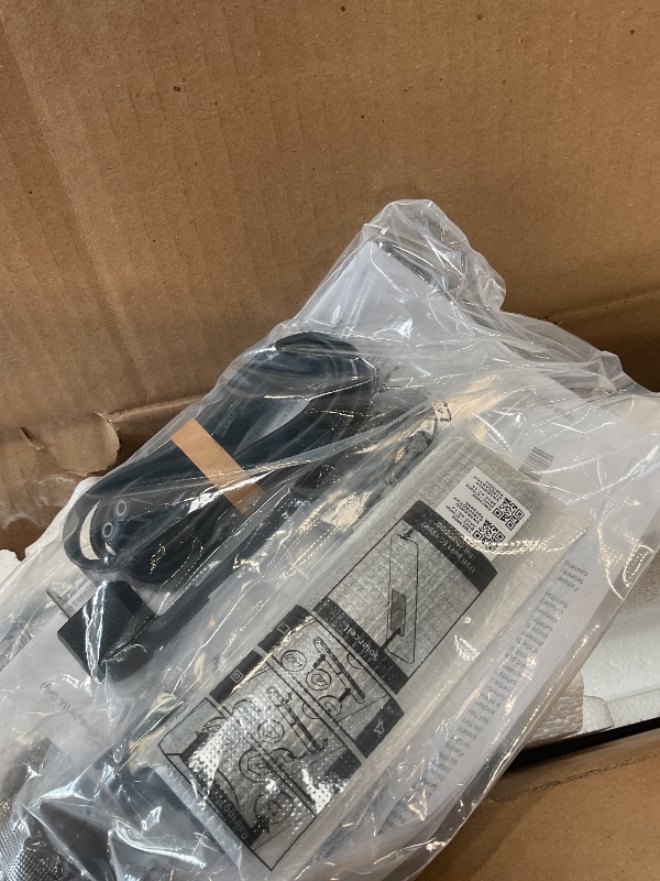 Photo 1 of ** MAJOR DAMAGE. SELLING FOR PARTS. **Samsung 65-Inch Class OLED S90F 4K Smart TV (2025 Model) NQ4 AI Gen3 Processor, Upscaling Pro, HDR +, Motion Xcelerator 144Hz, Vision, Alexa Built-in