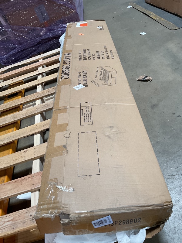 Photo 1 of ** SELLING FOR PARTS AS PARTIAL SET. ONE BOX OF TWO.**KEIKI Twin Size Upholstery Daybed with Storage Headboard, 2 Drawers and Charging Design, Multi-Functional Velvet Sofa Bed, Easy Assembly, No Box Spring Required, for Living Room and Bedroom, Beige