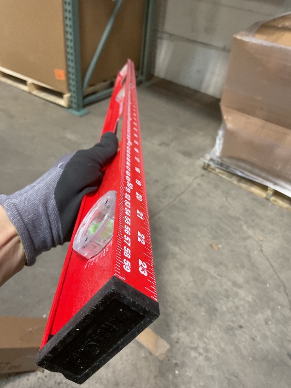 Photo 1 of ** missing cap on one end**Craftsman CMHT82345 48IN I-Beam Level