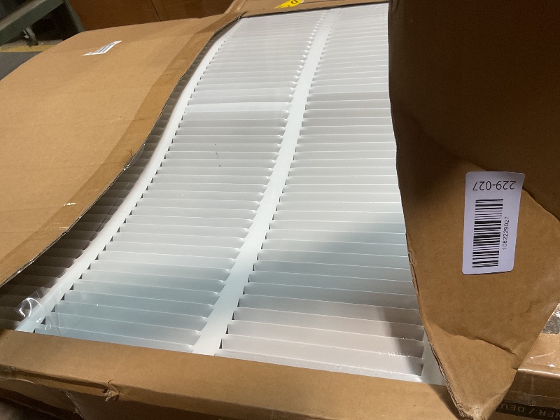 Photo 1 of ** bend damage **Return Air Filter Grille 24x24,Air Return Vent Cover for 24"W x 24"H Duct Opening,Steel HVAC Vent Covers for Wall and Ceiling,Holds 1" Thick AC Filter