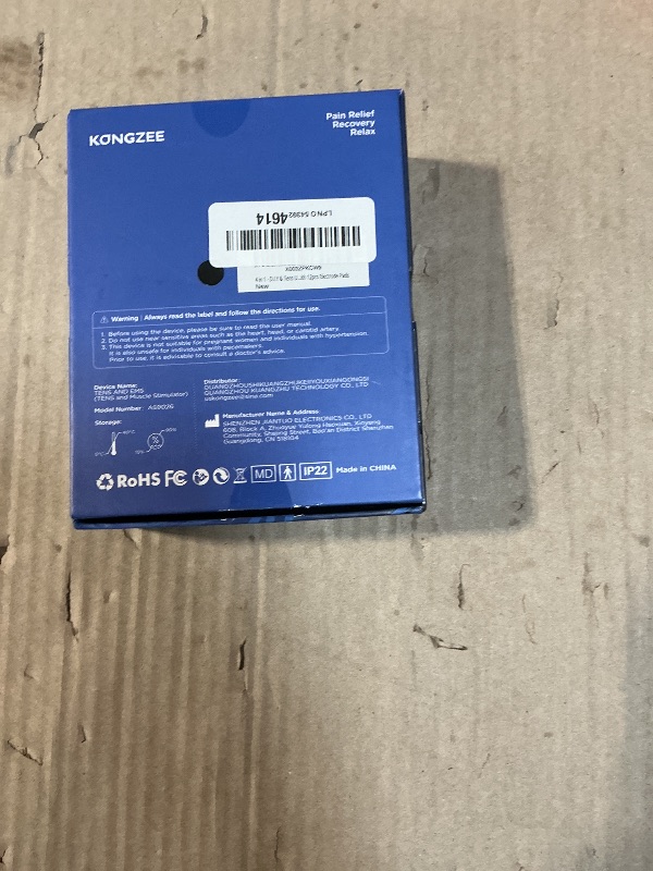 Photo 1 of 4 in 1 - D.I.Y & Tens Unit & EMS & Massage Muscle Stimulator, Dual Channel TENS Units Therapy Machine for Pain Relief, FDA Cleared Rechargeable Electronic Pulse Massager,with 12pcs Electrode Pads