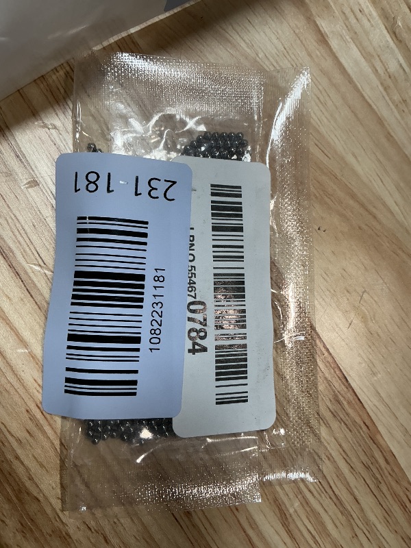 Photo 1 of 1000 PCS 2mm Diameter Hardened Chrome Solid Steel Bearing Balls, Vigorous Precision Balls (1000 Pieces)