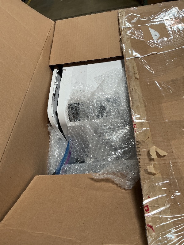 Photo 1 of ***USED***Shark Stratos | 2-in-1 Robot Vacuum & Mop for Carpets & Hard Floors | Powerful Suction & Mopping for Pet Hair | Self-Empty & Self-Clean NeverTouch Base | 60-Day Capacity | HEPA | White | AV2700ZE?