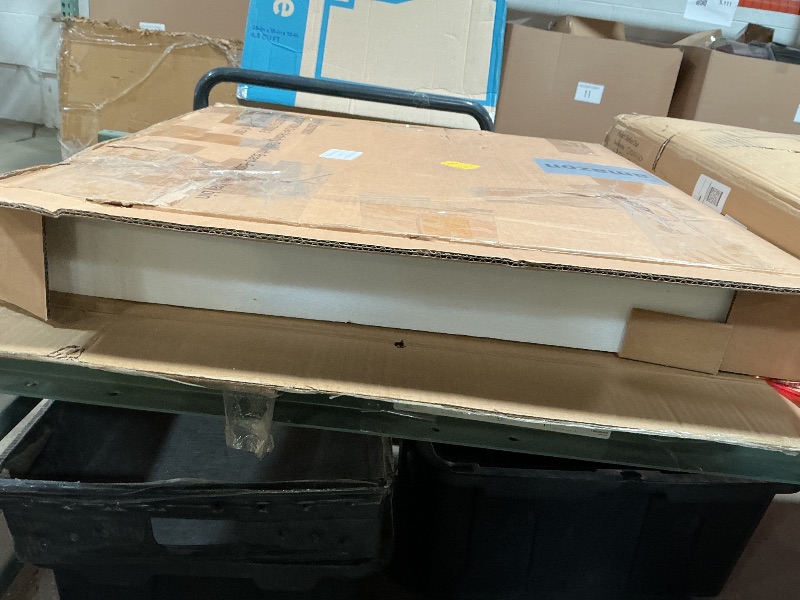 Photo 1 of ***RECOMENDED FOR PARTS DAMAGED PIECES*** UTEX 2 in 1 Kids Construction Play Table with Storage Drawers and Built in Plate (Espresso with Grey Drwaer)