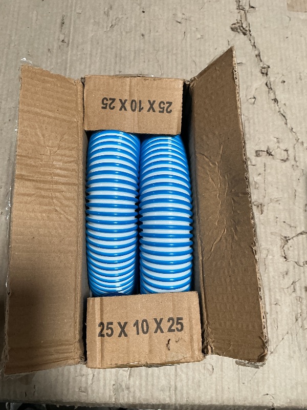 Photo 1 of 39 Inches R0527700 Pool Cleaner Hose Replacement Kit, 2 Pack Swimming Pool Hose for for Zodiac Baracuda MX6 MX8 X7 T3 T5 Swimming Pool Cleaner, Twist Lock Pool Vacuum Hose Replacement Kit,Blue
