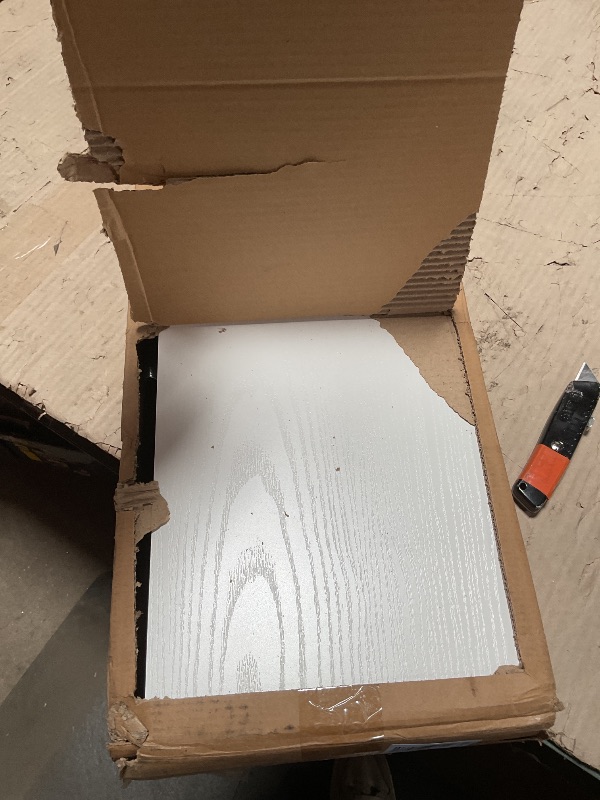 Photo 1 of ***PARTS ONLY***NON FUNCTIONAL***Fun Memories 48 Inch Floating Shelves in White, 9.3 Inch Deep Wall Shelves for Bathroom, Living Room, Bedroom, Kitchen, Deep Long Shelf Wall Mounted 2 Pack Shelf for Books, Decor