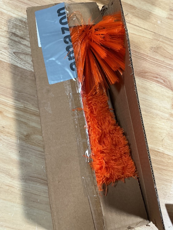 Photo 1 of 20 Feet High Reach Duster Kit with 2-14 ft Extension Pole, Cobweb & Corner Brush Cleaning Duster Kit for Cleaning, Microfiber Feather Duster Cleaner with Washable Head for Ceiling Fan, Furniture, Home