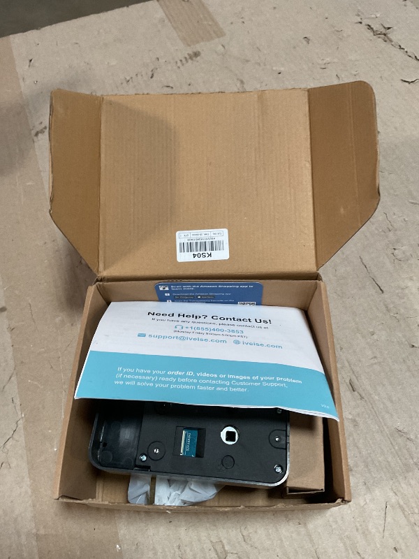 Photo 1 of ***PARTS ONLY***NON FUNCTIONAL***Veise Keypad Door Lock with Handle, Keyless Entry for Front Door & Bedroom, Electronic Lock with Code, Auto-Locking, Easy Installation, Passage Mode, Satin Nickel