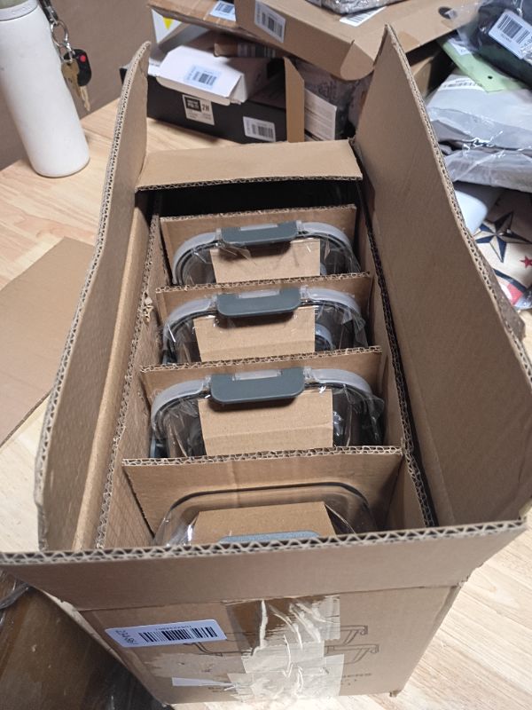 Photo 1 of [10-Pack] Glass Meal Prep Containers with Lids, MCIRCO Food Storage Containers with Snap Locking Lids, Airtight Lunch Containers, Microwave, Oven, Freezer and Dishwasher