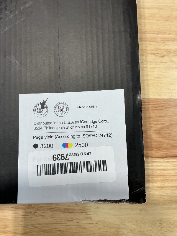 Photo 1 of 218X Toner Cartridges 4 Pack High Yield (with Chip) Compatible Replacement for HP 218X 218A for Color LaserJet Pro 3201dw MFP 3301fdw 3301cdw 3301sdw Printer Ink W2180X W2180A (BCMY, 4-Pack)