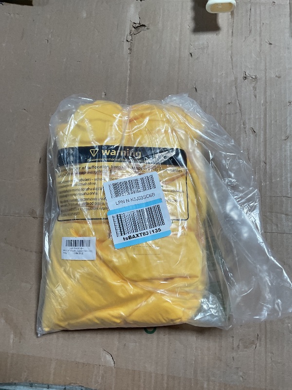 Photo 1 of 10ft x 10ft Yellow Backdrop Curtain for Parties Yellow Wrinkle Free Backdrop Drapes Panels for Birthday Party Baby Shower Wedding Photo Photography Polyester Fabric Background Decoration