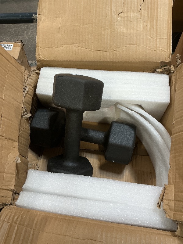Photo 1 of **ONE DISJOINTED DUMBBELL**CAP 20 LB Neoprene Dumbbell Hand Weights - Pair | Black