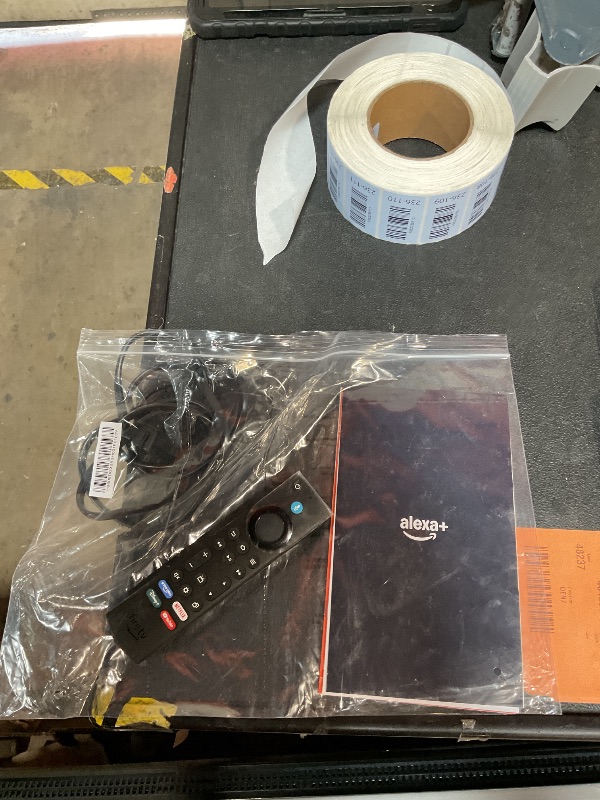 Photo 1 of *** MAJOR DAMAGE, POWER BUTTON***Amazon Ember Artline 65" with Fire TV (newest model), 4K Ultra HD QLED smart TV with free art and photos, anti-glare display, custom frames, Dolby Vision, find shows faster with Alexa+ - Graphite