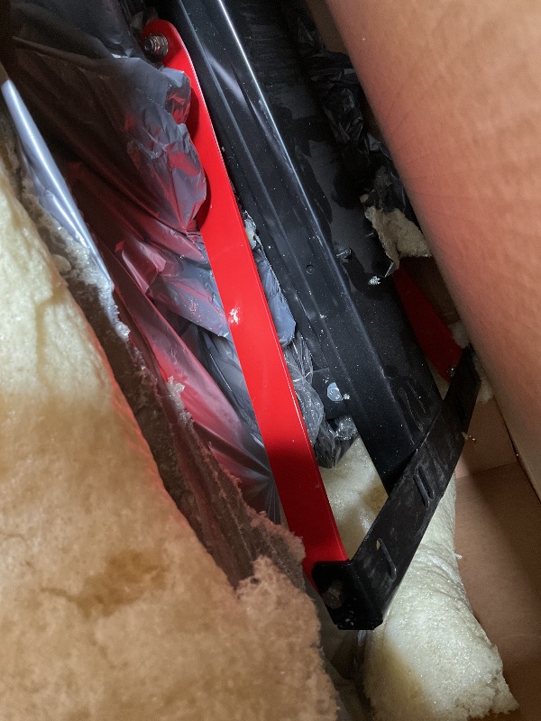 Photo 1 of ***MISSING UNKNOWN PARTS AND HARDWARE***Lippert High-Speed RV Power Stabilizer Jack System with Black IP66 Waterproof Switch Kit, Automatic Adjustment, Powder-Coated Steel Frame, Up to 30" Extension - 2025049967
