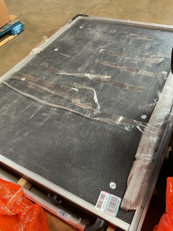 Photo 1 of ** scratches/dirt/rust. Missing corner cap.** **VEVOR Sliding Truck Bed Organizer, 68 x 48-Inch Heavy Duty Truck Bed Storage Drawer with 1000 lbs Capacity, Features 6 Movable Rings for Securing, 2-Postion Slide Out Tray for Pickup Trucks, Black