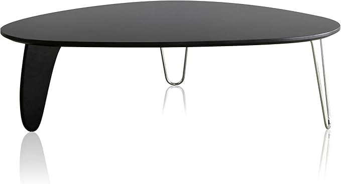 Photo 1 of **dirt/scratches**Designers Reproduction Isanogchi Ladder Coffee Table, Low Table, Center Table, Living Table, Scandinavian Furniture, Mid-Century, Stylish, Modern, Black, Matte, Chic, Heavy, Interior Furniture