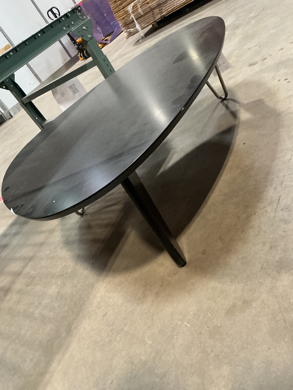 Photo 1 of **dirt/scratches**Designers Reproduction Isanogchi Ladder Coffee Table, Low Table, Center Table, Living Table, Scandinavian Furniture, Mid-Century, Stylish, Modern, Black, Matte, Chic, Heavy, Interior Furniture