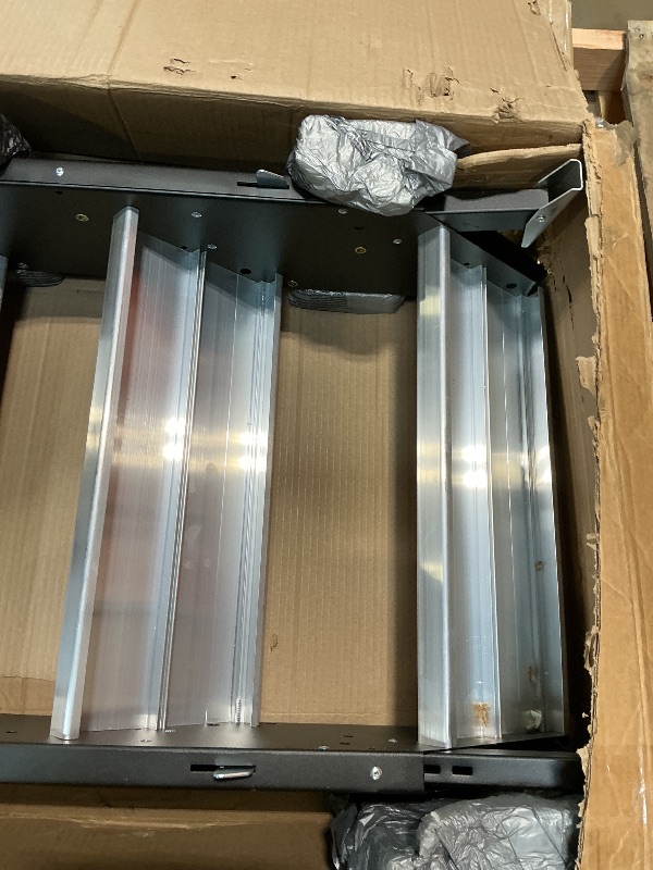 Photo 1 of ***MEASUREMENTS DIFFER** MORryde STP-212 StepAbove Fold-Up RV Entry Step - 4-Step (8" Step Rise), Fits 26 to 28"" Door Width