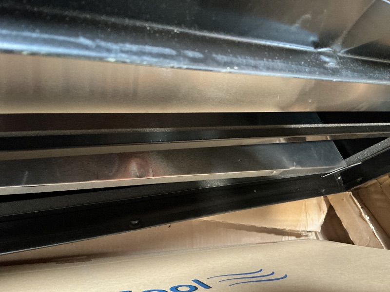 Photo 1 of ***MAJOR DAMAGE/DENTS* BENDS. DIRT. Missing small control panel**Quietcool QC CL-7000 RF Classic Advanced Whole House Fan with Wireless Control - Up to 6924 CFM - Two Speed - Covers up to 3,462 SQFT - 10 Year Warranty - Removable Grille