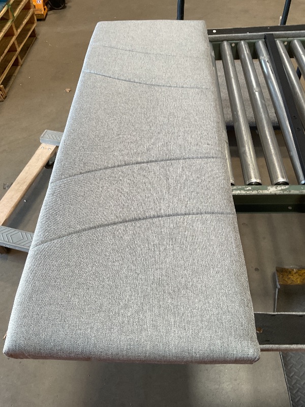 Photo 1 of *** PICTURE FOR REFERENCE ONLY/USED/MINOR DAMAGE/MISSING HARDWARE***Linen Upholstered Headboard for Full & Queen Size Bed, Vertical Channel Tufted Rectangular Headboard