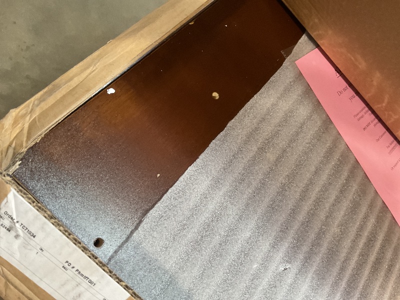 Photo 1 of ***5 boxes*** AFI Hamilton Queen Murphy Bed Chest with Mattress, Storage, and Built-in Charger in Walnut