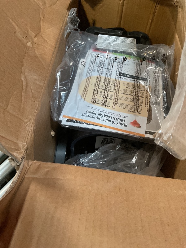 Photo 1 of ***PARTS ONLY***DAMAGED***

Ninja SLUSHi Frozen Drink & Slushie Machine with RapidChill Technology | 88 oz. Easy Fill Vessel | 5 Preset Programs | Make Margaritas, Frappés, & More | With Dishwasher Safe Parts | Black | FS301