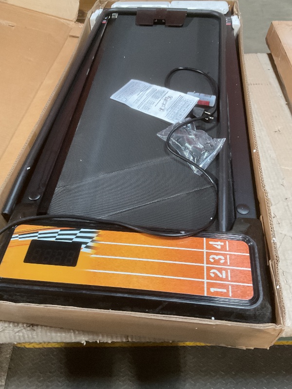 View 2 of ***PARTS ONLY***NON FUNCTIONAL***
HCOIW Walking Treadmill Pad with Incline - Portable Under Desk Treadmill, Walking Mat Pad with Handle Bar, 2.5HP Low Noise, 2 in 1 Treadmills for Home Office, Remote Control with LED Screen 270LBS