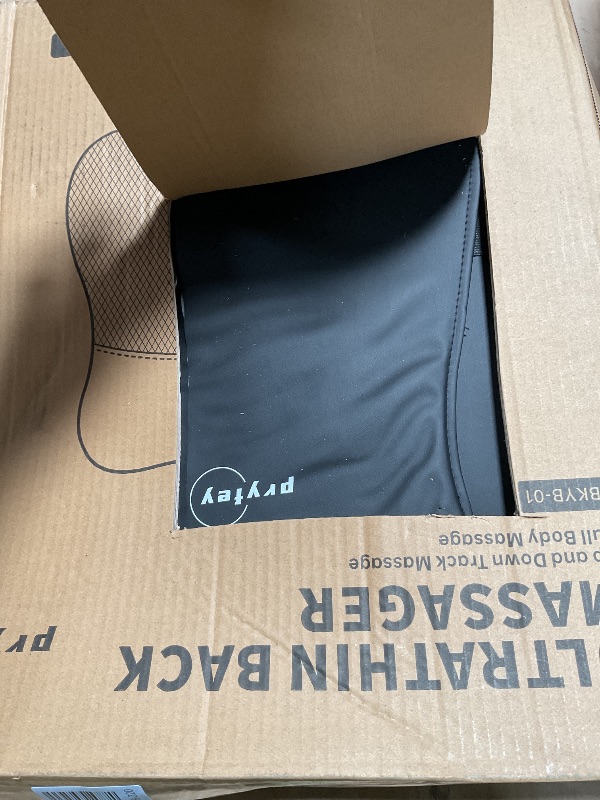Photo 1 of ***SHIPPING DMG***pryfey Back Massager, Rolling Up and Down Back Massager with Heat, Back Massage 4D Kneading for Pain Relief Deep Tissue, Ultrathin Shoulder Massager Mother's Day Gift for Women Men Parents