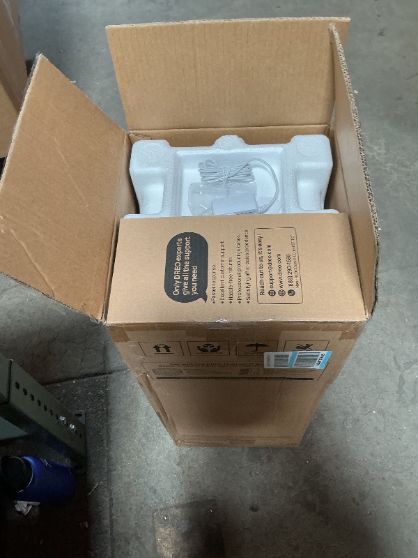 Photo 1 of ***USED***DREO Smart Evaporative Humidifier Large Room up to 1000ft², 800ml/h High Output Air Humidifiers for Bedroom, 10L, 50H Long Runtime with Precise Humidification for Plants, Home, Office, White, HHM774S