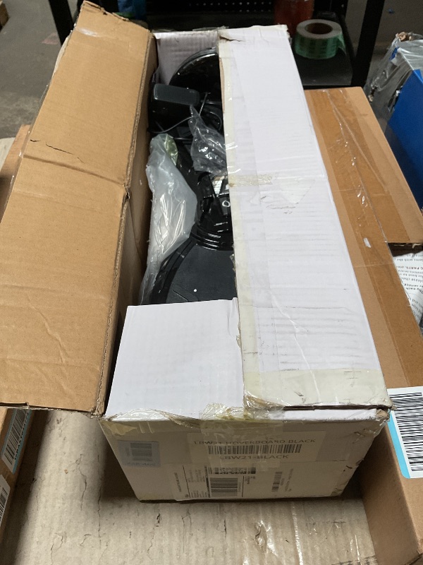 Photo 1 of **POSSIBLY FOR PARTS ISSUES FUNCTIONING**** Hoverstar Bluetooth Hoverboard, LED Wheels Chrome Color Self Balance Scooter for Kids, Teenager (Chrome Black)