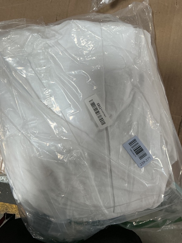 Photo 1 of 100% Washed Cotton Duvet Cover Queen Size, White Linen Like Breathable Natural Bedding Set (No Comforter), 90x90 Inches