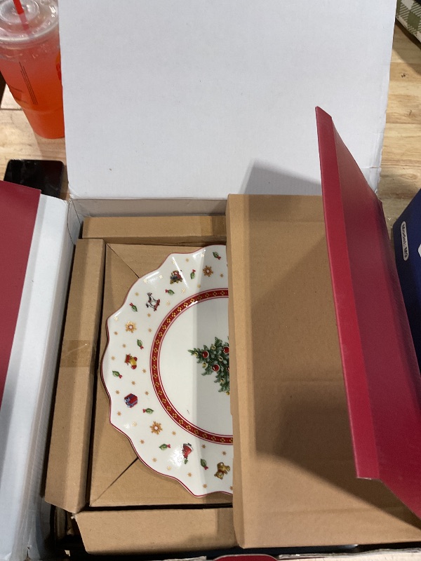 Photo 1 of **INCOMPLETE SET/ 4 PCS*** Villeroy & Boch Christmas Toy's Memory Advent Calendar, Premium Porcelain Surprises for Each Day of Advent