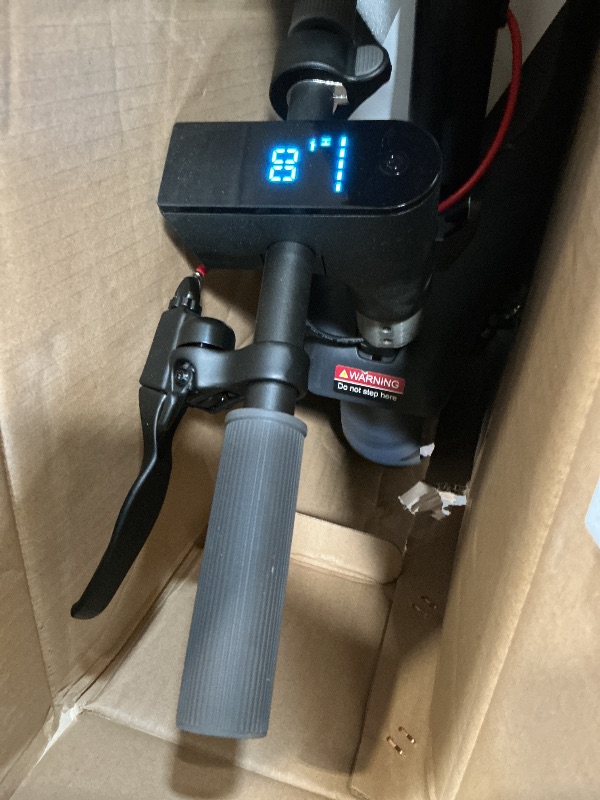 Photo 1 of ** scrape damage **MEGAWHEELS Electric Scooter,Electric Scooter Adults,10in Pneumatic Tires,350W Motor,19 Miles Range,E Scooter with Smart APP Control for Commuting, Outdoor, Short Travel UL2272