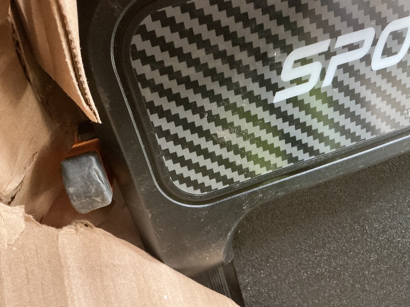 Photo 1 of **broken wheel**FUNRAY Versatile Walking Pad Treadmill with Incline - Dual-Sided Under Desk Treadmill with Foot Massage,2 in 1 Walking Pad for Home/Office, Portable Compact Treadmills with 330LBS Weight Capacity