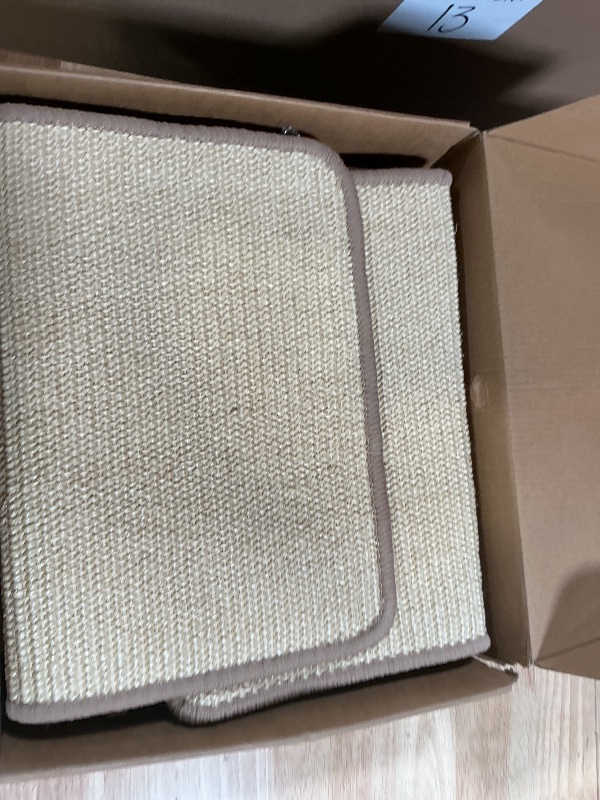 Photo 1 of ***MISSING PARTS***
CHEERHOME PETS Sisal Cat Scratcher Ramp for Indoor Cats, 24.8" L Shape Cat Scratching Post Climbing Vertical Cat Scratch Pad, Solid Wooden Cat Furniture(Standard)