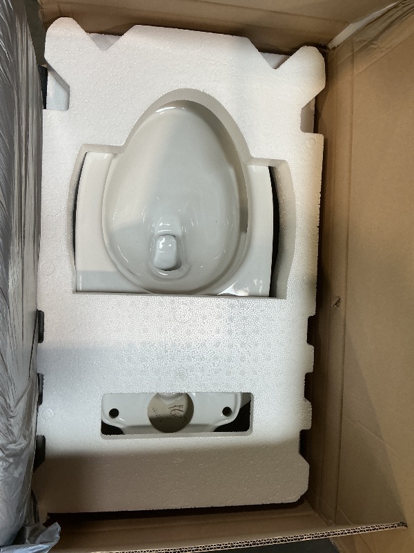 Photo 1 of ***INCOMPLETE SET /MISSING ASSEMBLY PIECES*** TOTO Drake Two-Piece Elongated 1.6 GPF TORNADO FLUSH Toilet with CEFIONTECT and SoftClose Seat, WASHLET+ Ready, Cotton White - MS776124CSG#01