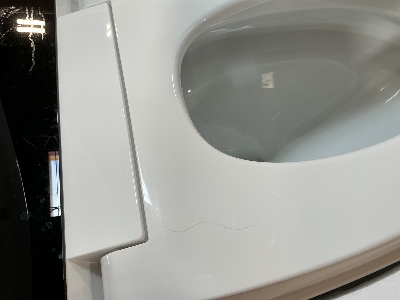 Photo 1 of **DIRT**CANEST Smart Toilet with ADA Chair Height, Foam Dispenser, 1.1/1.6GPF Dual-Flush Bidet Toilet, 12" Rough-in, One Piece Toilet, Eco Mode, Auto Open/Close, Warm Water/Dryer, Self-Cleaning, Deodorization