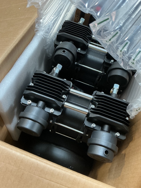 Photo 1 of 13.2 Gallon Ultra Quiet Air Compressor 115PSI Steel Tanks 70dB Noise Level Oil Free Air Compressor