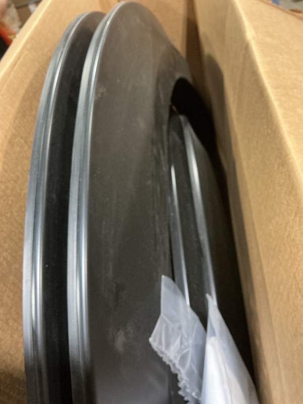 Photo 1 of **FENDERS AND SCREWS ONLY. DIRT ** Rough Country Sport Fender Flares for Ford F-250/F-350 Super Duty (2017-2022) - 1" Tire Coverage, 7" Height, UV-Resistant ABS, Paintable Matte Black