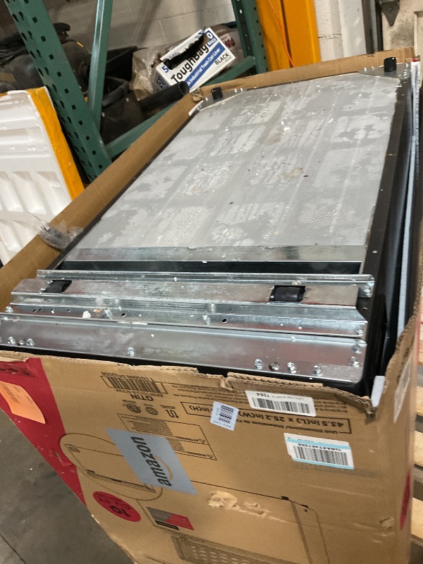 Photo 1 of ** dirt and scrapes from transport**Frigidaire Chest Deep Freezer, 10 Cu. Ft. Capacity, Granita Rugged Design-Adjustable Thermostat-Removable Vinyl Coated Wire Basket-Easy Defrost Drain