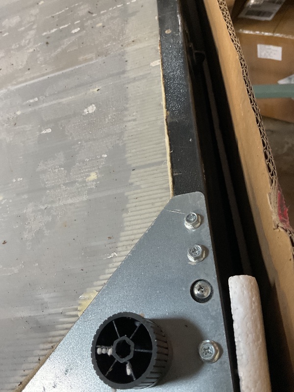 Photo 1 of ** dirt and scrapes from transport**Frigidaire Chest Deep Freezer, 10 Cu. Ft. Capacity, Granita Rugged Design-Adjustable Thermostat-Removable Vinyl Coated Wire Basket-Easy Defrost Drain