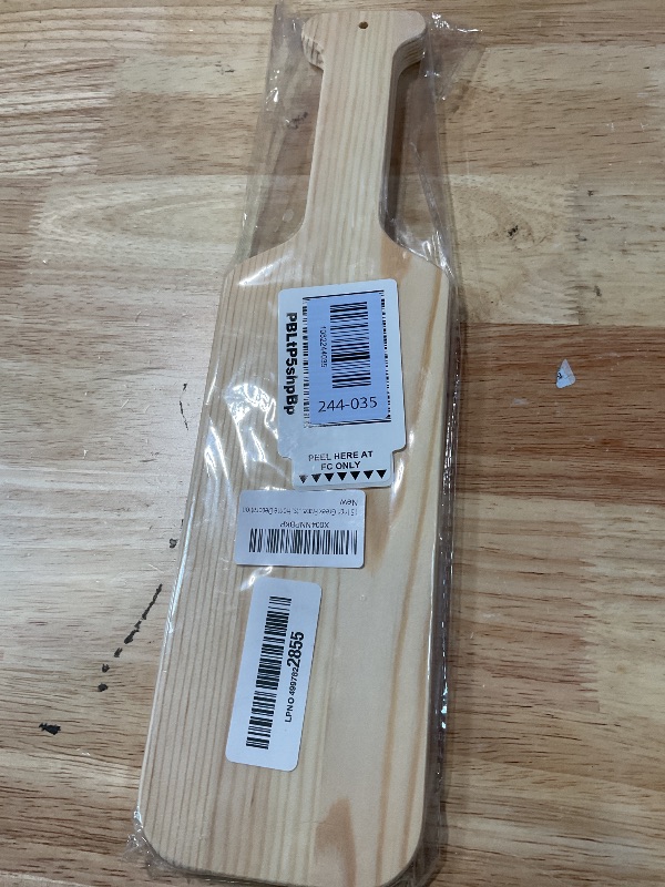 Photo 1 of 15 Inch Greek Fraternity Paddle, Wood Greek Sorority Paddle, Unfinished Pine Wooden Paddle for Art Crafts, DIY Projects, Home Decoration