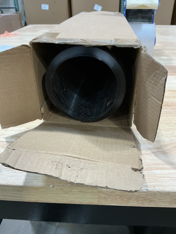 Photo 1 of ***MISSING ASSEMBLY PIECES*** Gutterlix 1 Pack Flexible Gutter Downspout Extensions Extendable from 21" to 67", Downspout Extender Comes with Adapters, Thickened Down spout Drain Extension for Rainwater Drainage(Black)