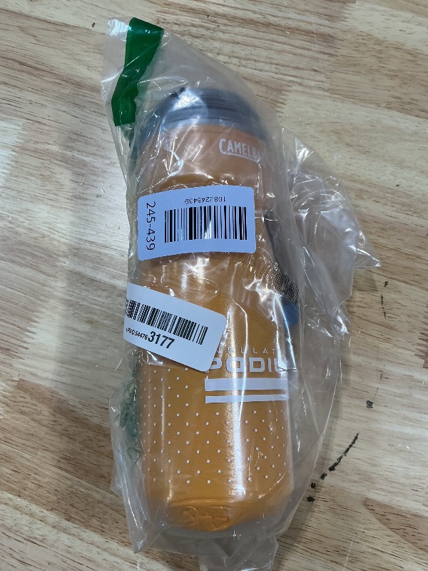 Photo 1 of ***MISSING TOP***CamelBak Podium Chill Insulated Bike Squeeze Water Bottle, Cold Retention for Cycling, 21oz, Orange