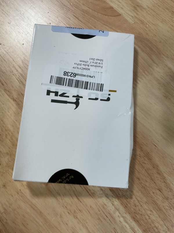 Photo 1 of 1/4-20 x 1 Inch 20Pcs Flat Head Hex Socket Cap Screws Bolts Barrel Nuts Kit, 304 Stainless Steel 18-8, Full Thread by SG TZH (with Hex Spanner)